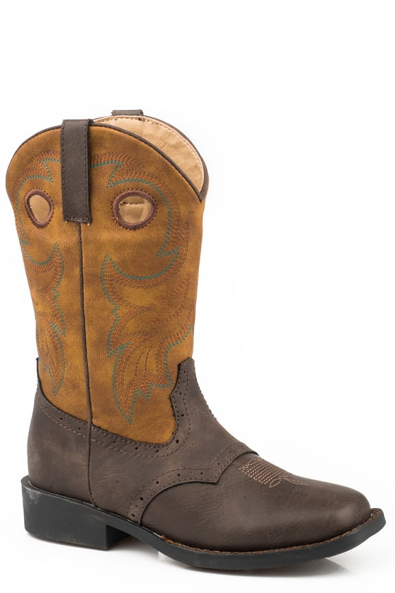 Girls' Daniel Western Boot Square Toe - 09-018-1224-2210 BR 11 D