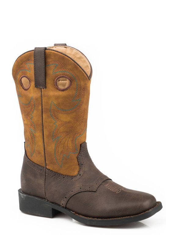 Girls' Daniel Western Boot Square Toe - 09-018-1224-2210 BR 11 D