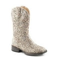 thumbnail image 1 of Roper Footwear Boys Childrens Roper Silver Glitter Galor Cowgirl Boot 1 Multi, 1 of 5