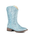 thumbnail image 1 of Roper Little Girls Blue Multi Glitter Vamp Boot Shaft Boot, 1 of 2