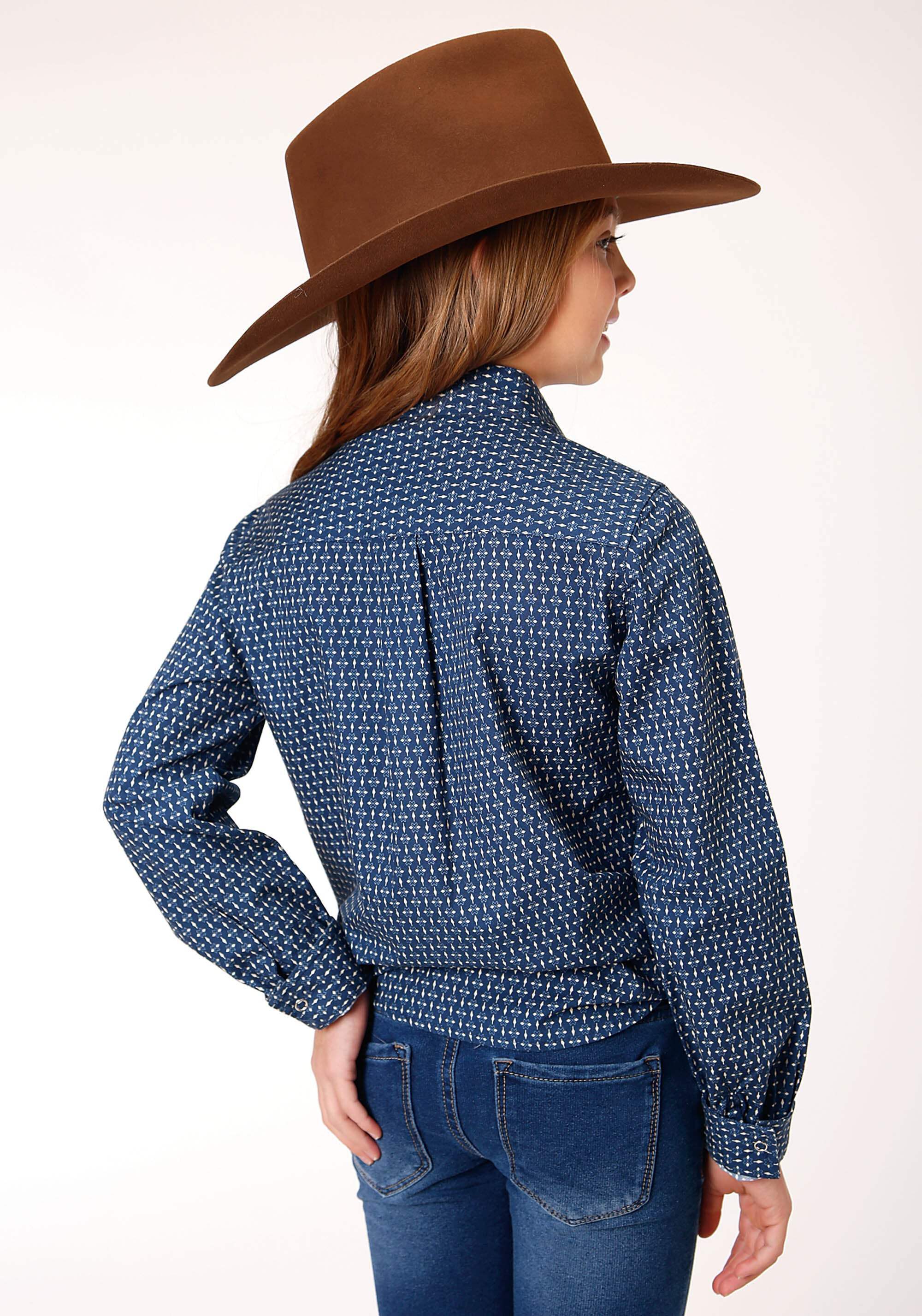 Roper - Girls Long Sleeve Western Shirt main image 1