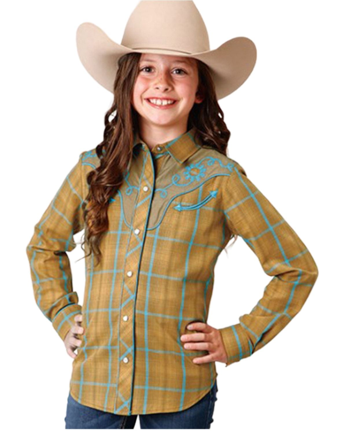 Chemise Western Roper Pour Femme, Manches Longues, Taille XL, à Snaps (occasion)