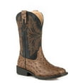 thumbnail image 1 of Roper Jed Kids Boys Brown Faux Leather Cowboy Boots 12, 1 of 8