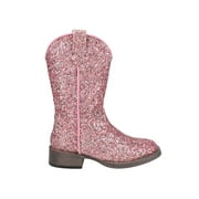 Roper  Kids Girls Glitter Galore Square Toe    Casual Boots   Mid Calf