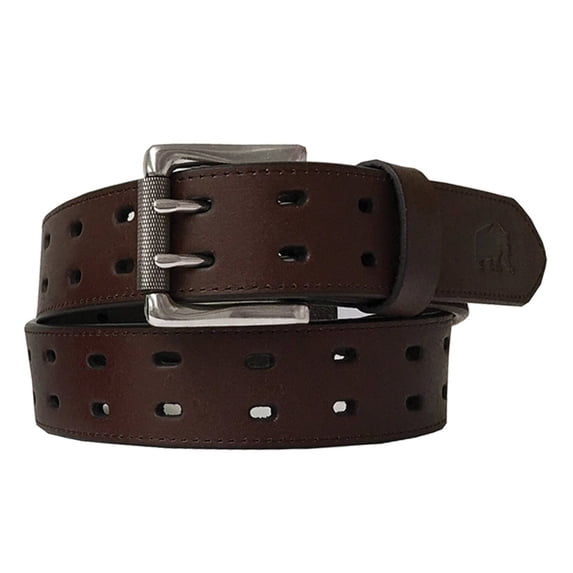 Berne Genuine Leather Double Row Belt