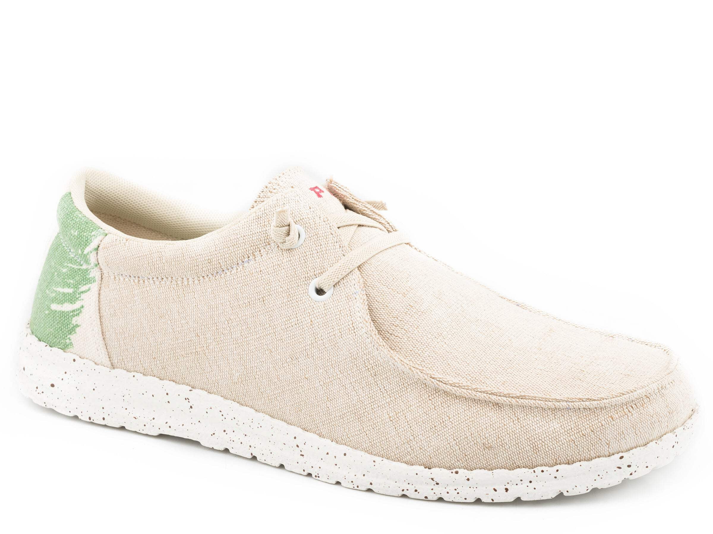 Roper Men's Hang Loose Mexico Flag Low Casual Chukka Shoes Moc Toe Tan ...