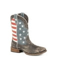 thumbnail image 1 of Roper Mens American Flag Boot With Distressed Brown Leather, 1 of 1