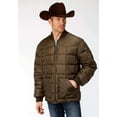 thumbnail image 1 of Roper Mens Brown Poly-Filled Jacket, 1 of 1