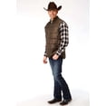 thumbnail image 1 of Roper Mens Brown Poly-Filled Vest, 1 of 1