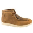 thumbnail image 1 of Roper Mens Crazy Horse Leather Gum Sticker Ankle Boots 10 D, 1 of 7