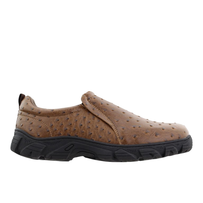 Roper Mens Performance Faux Ostrich Slip On Casual Shoes  display picture 1