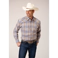 thumbnail image 1 of Roper Mens Long Sleeve Snap Sandy Plaid Western Shirt, 1 of 1
