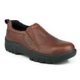 thumbnail image 1 of Men's Slip-On Work Shoes Steel Toe Brown 7 D(M) US, 1 of 8