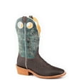 thumbnail image 1 of Roper Mens Ride 'Em Bullrider Square Toe Cowboy  Mid Calf Boots, 1 of 5
