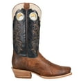 thumbnail image 1 of Roper Mens Ride Em Cutter Embroidered Square Toe Pull On Cowboy  Mid Calf B, 1 of 5