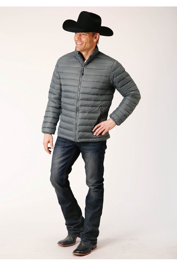 Mens Roper  Outerwear Crushable Parachute Jacket M Sage