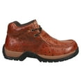 thumbnail image 1 of Roper Mens Stirrup Ostrich Print Moc Toe Chukka  Ankle Boots, 1 of 5