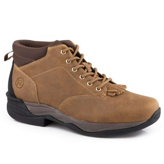 Roper Mens Tucker Round Toe Lace Up  Ankle Boots