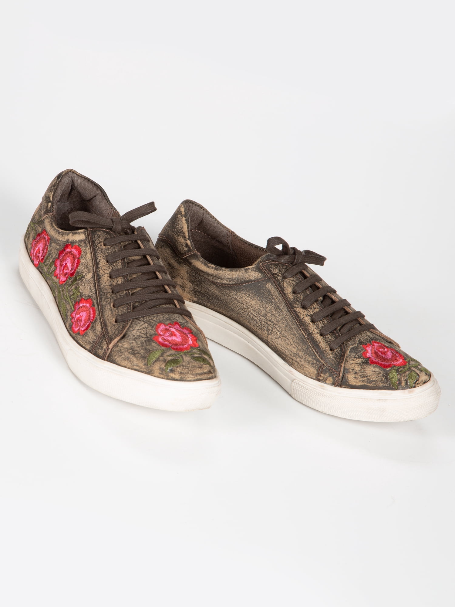 Rose Color Ropers Roper Rose Embroidered Madeline Casuals 7 - Walmart.com