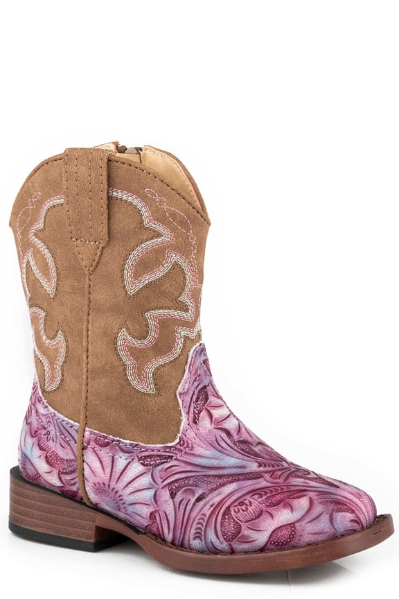 Footwear Boys  Toddler Roper Raya Cowgirl Boot 5 Pink