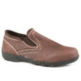 thumbnail image 1 of Roper Tumbled Womens Brown Leather Petty Slip-On Shoes 9.5, 1 of 1