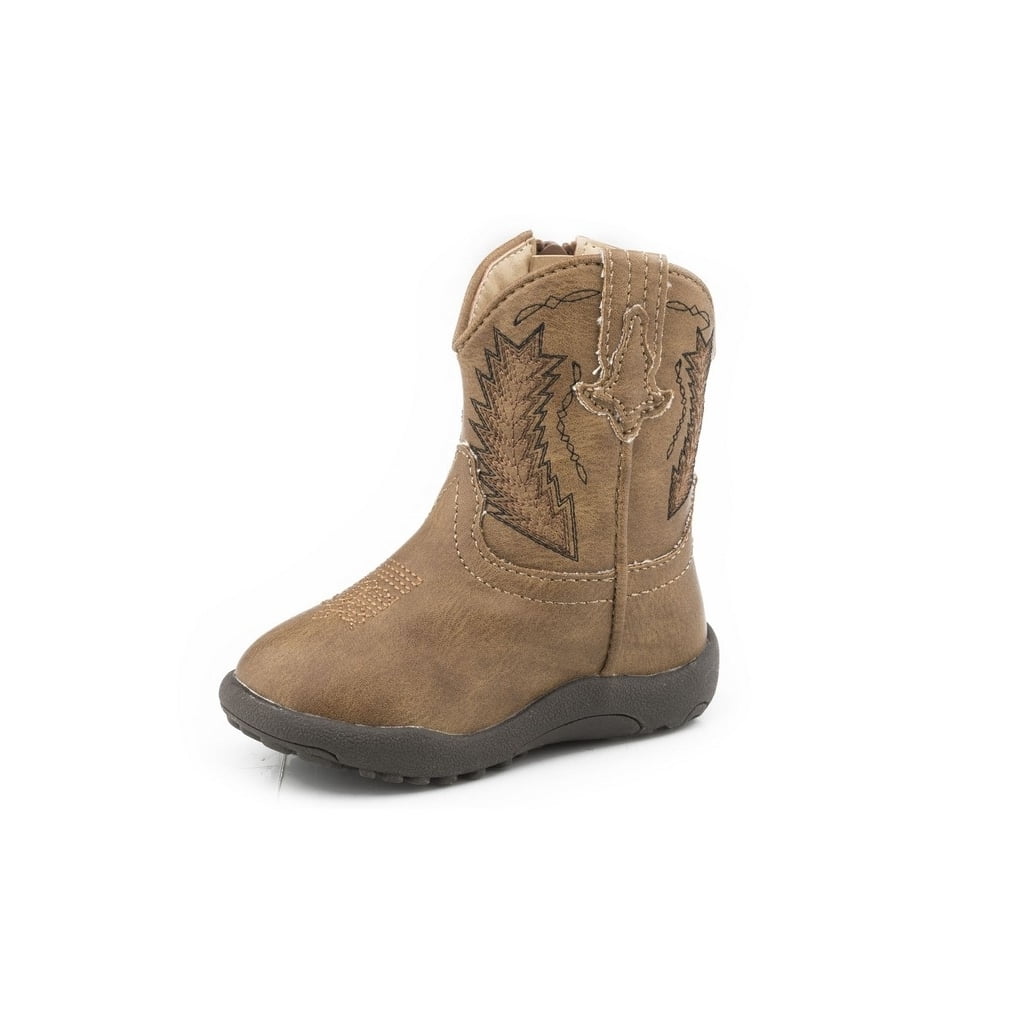 Roper Western Boot Boys Billy Faux Flexible Tan 09-016-1900-2988 TA ...