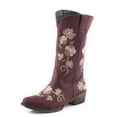 thumbnail image 1 of Roper Western Boot Women Floral Embroider 11 B Red 09-021-1566-3027 RE, 1 of 1