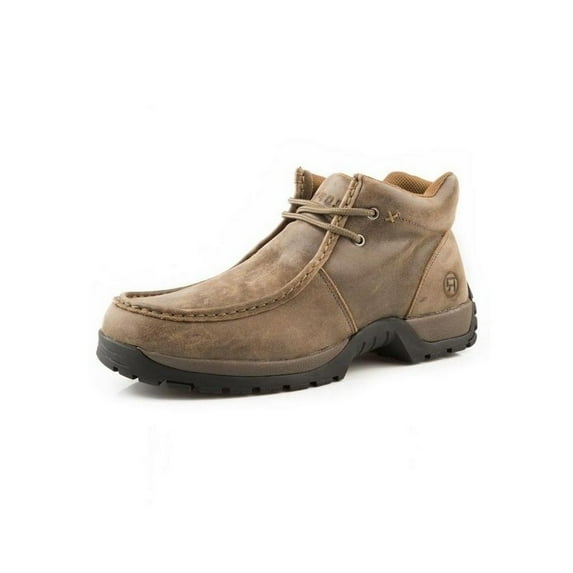 Roper Western Boots Mens Chukka Lace Up Brown 09-020-1654-1512 BR