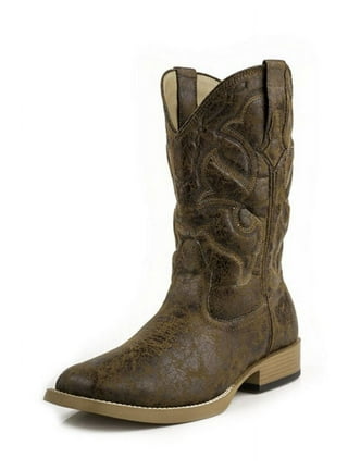 Roper Mens Cowboy Boots in Mens Boots Walmart