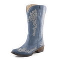 thumbnail image 1 of Roper Western Boots Womens Embroidery 8 B Blue 09-021-1566-3023 BU, 1 of 1