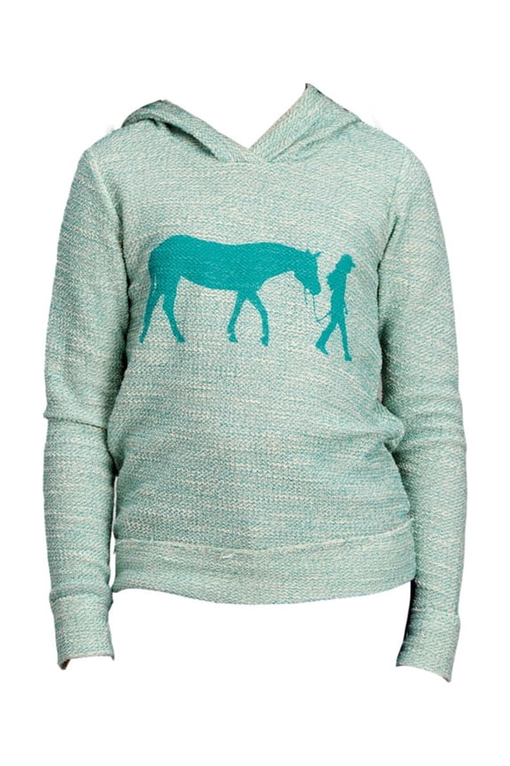 Western Sweatshirt Girls Hoodie L Cream 03-009-0539-0179 WH