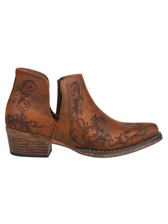 Women's Ava Snip Toe Casual Ankle Boots, Low Heel 1-2"