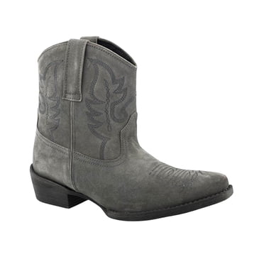 Bottes Cowboy Texas Vintage Deux Tons Gris - Taille 8.5 D Homme, Occasion