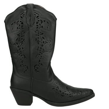 Roper Womens Alisa Snip Toe Cowboy  Mid Calf Western Boots