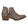 thumbnail image 1 of Roper Womens Ava Glitz Glitter Underlay Snip Toe Cowboy  Ankle Boots, 1 of 5