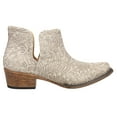 thumbnail image 1 of Roper Womens Ava Lace Glitter Snip Toe Cowboy  Ankle Boots, 1 of 5