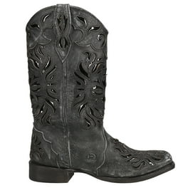 Roper Womens Harper Cowboy Ankle Boots Walmart