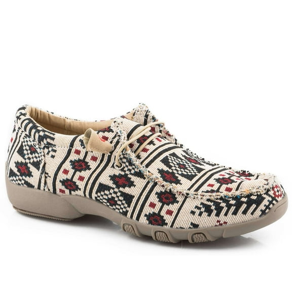 Roper Womens Tan Aztec Canvas