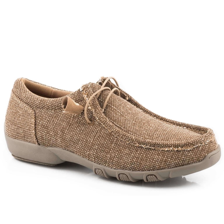 Roper Womens Tan Canvas Fabric - Walmart.com