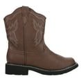 thumbnail image 1 of Roper Womens Chunk Rider Embroidery Round Toe Cowboy  Ankle Boots, 1 of 6