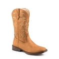 thumbnail image 1 of Roper Womens Tan Vintage Faux Leather Upper Boot, 1 of 5