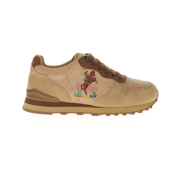 Roper Womens Giddyup Embroidered Lace Up  Athletic Sneakers Casual Shoes