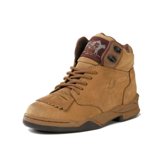 Roper Womens Horseshoe Kiltie Round Toe Hiking  Ankle Boots