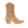 thumbnail image 1 of Roper Womens Miranda Embroidered Pointed Toe Pull On Cowboy  Ankle Boots, 1 of 5