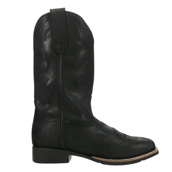 Roper Womens Monterey Embroidered Square Toe Cowboy Mid Calf Boots