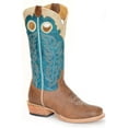 thumbnail image 1 of Roper Womens Ride Em Cowgirl Square Toe Cowboy Boot Mid Calf Boots, 1 of 5