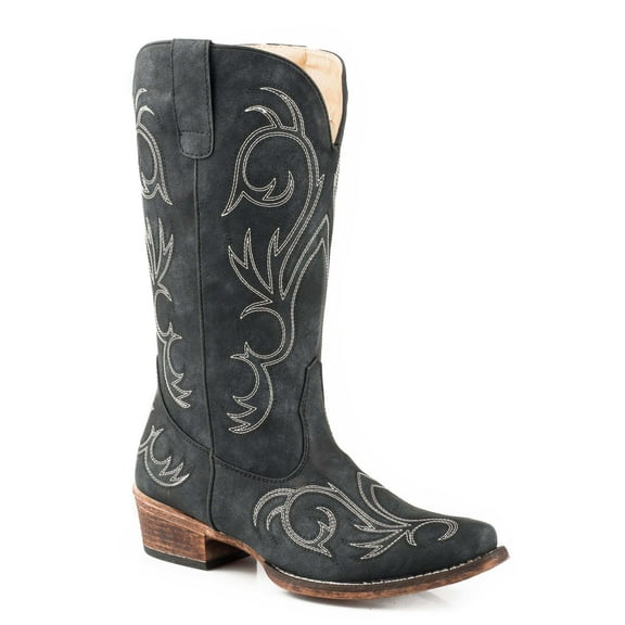 Roper Womens Riley Round Toe Cowboy Mid Calf Boots