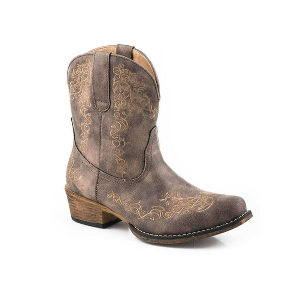 Roper Womens Brown Vintage Faux Leather