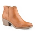 thumbnail image 1 of Roper Womens Round Toe Tan Burnished Leather Shorty, 1 of 1