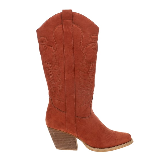 Roper Womens Tillie Pointed Toe Cowboy Mid Calf Boots
